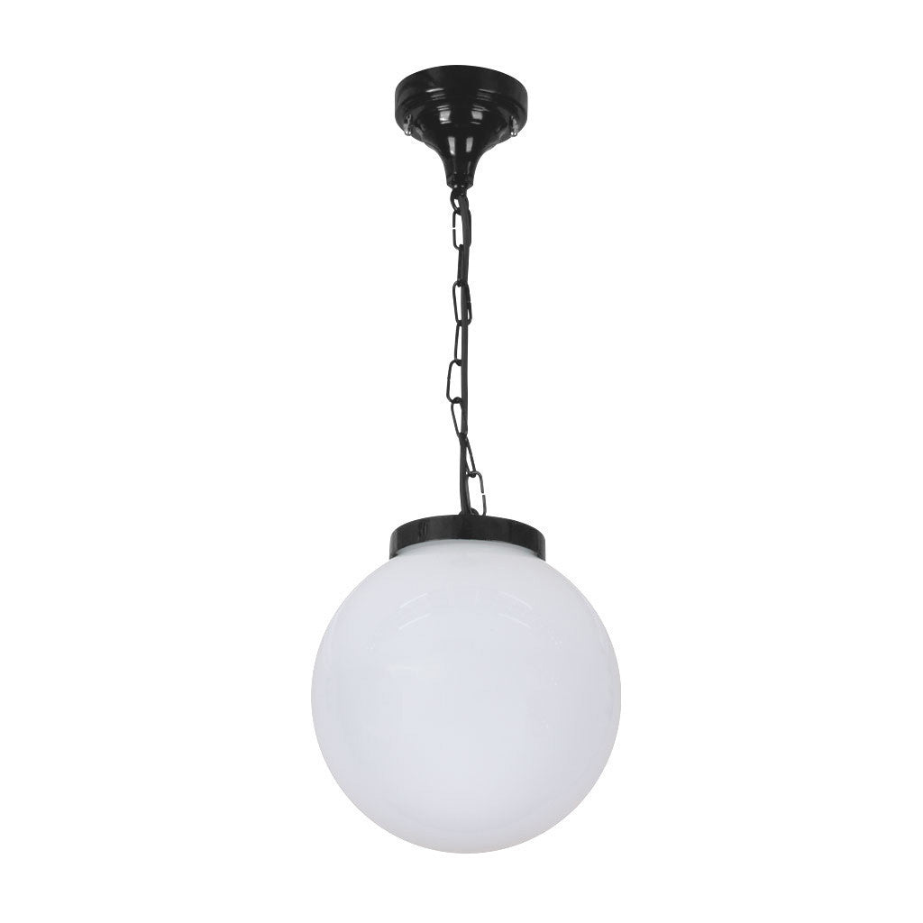 GT-536 Siena 25cm Sphere Pendant - Powder Coated Finish / E27 - Black
