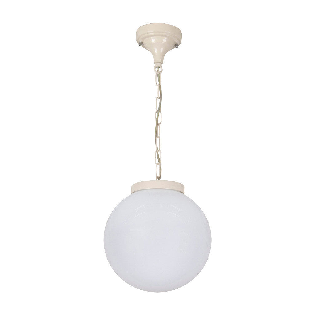 GT-536 Siena 25cm Sphere Pendant - Powder Coated Finish / E27 - Beige