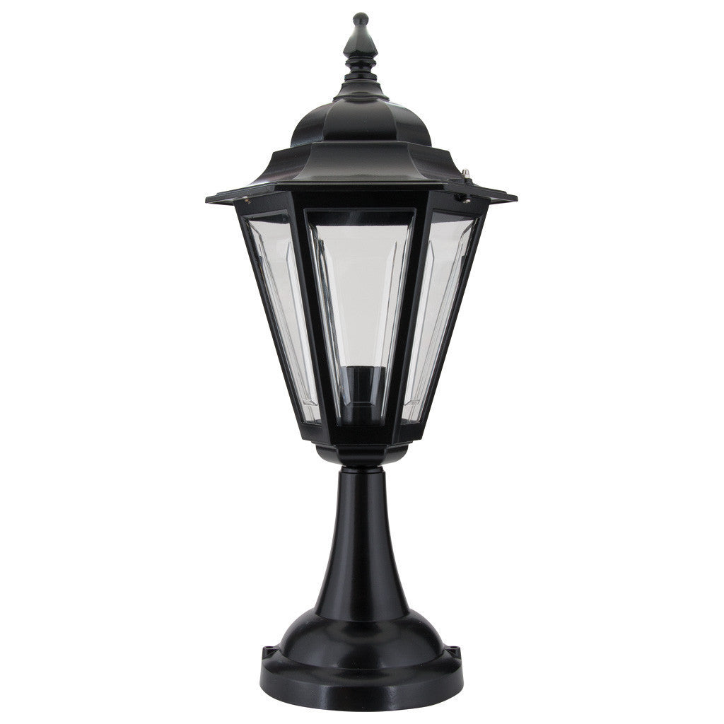 GT-423 Turin Pillar Mount - Powder Coated Finish / B22 - Black