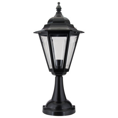 GT-423 Turin Pillar Mount - Powder Coated Finish / B22 - Black