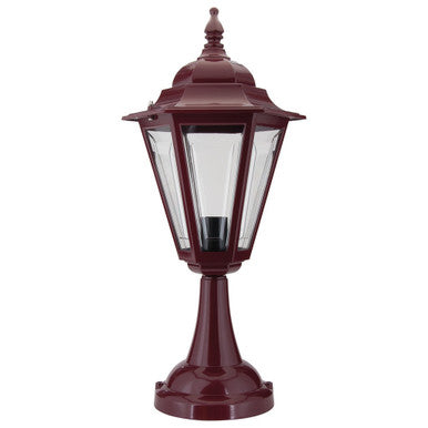GT-423 Turin Pillar Mount - Powder Coated Finish / B22 - Burgundy