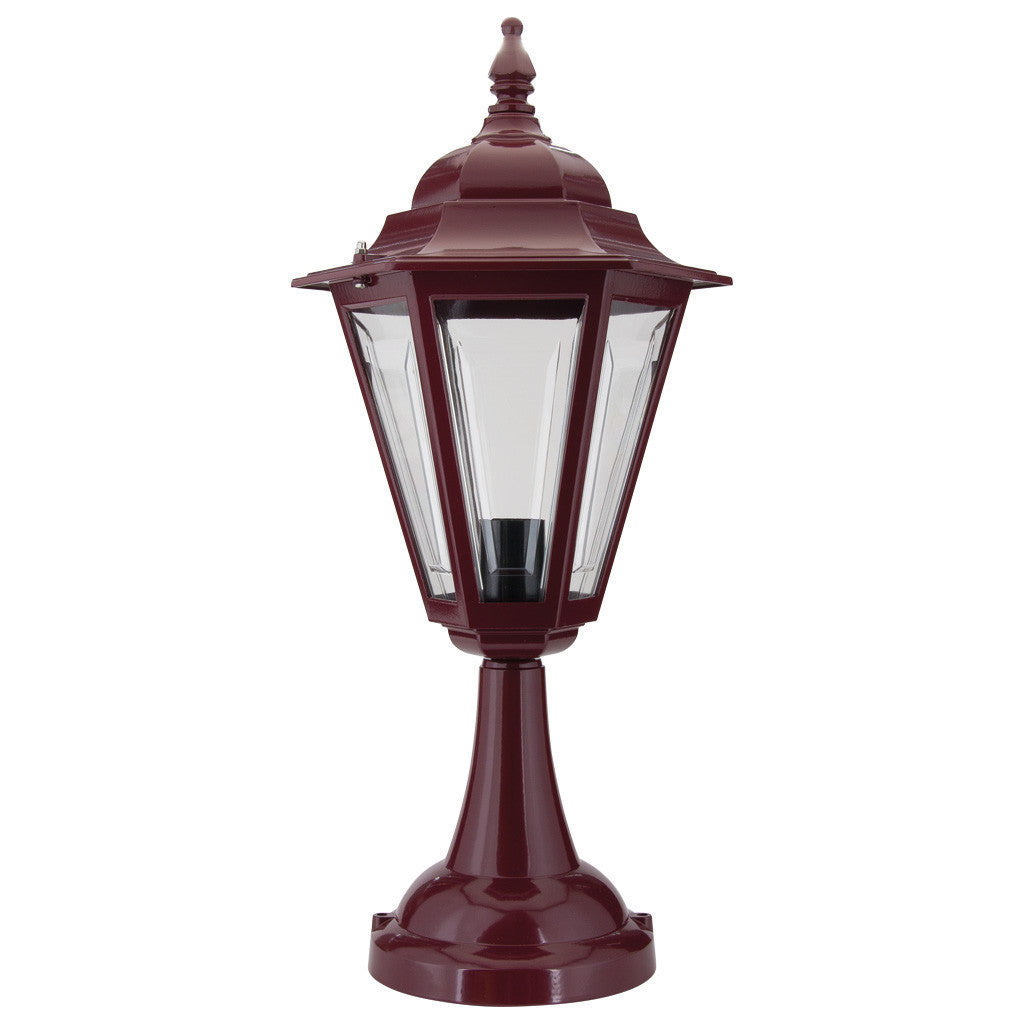 GT-423 Turin Pillar Mount - Powder Coated Finish / B22 - Burgundy