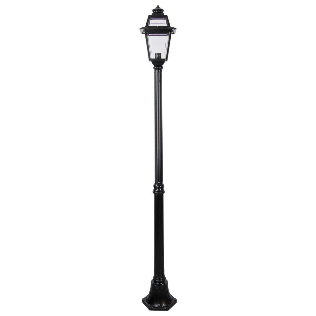 GT-276 Avignon Single Head Medium Post Light - Powder Coated Finish / B22 - Black