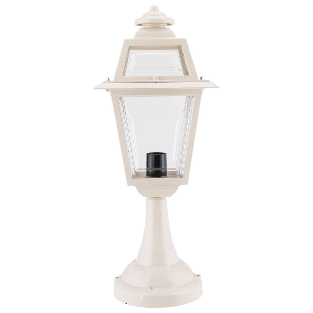 GT-273 Avignon Pillar Mount Light - Powder Coated Finish / B22 - Beige
