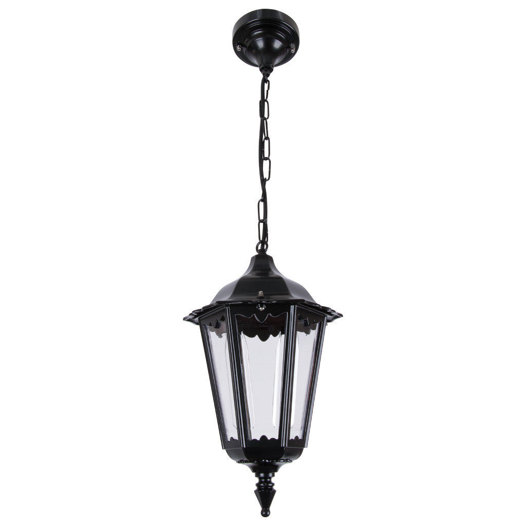 GT-130 Chester Pendant Light - Powder Coated Finish / B22 - Black