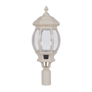 GT-696 Vienna Large Post Top Light - Powder Coated Finish / B22 - Beige