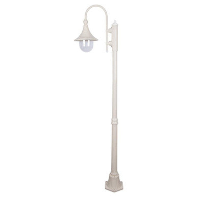 GT-658 Monaco Single Head Medium Post - Powder Coated Finish / E27 - Beige