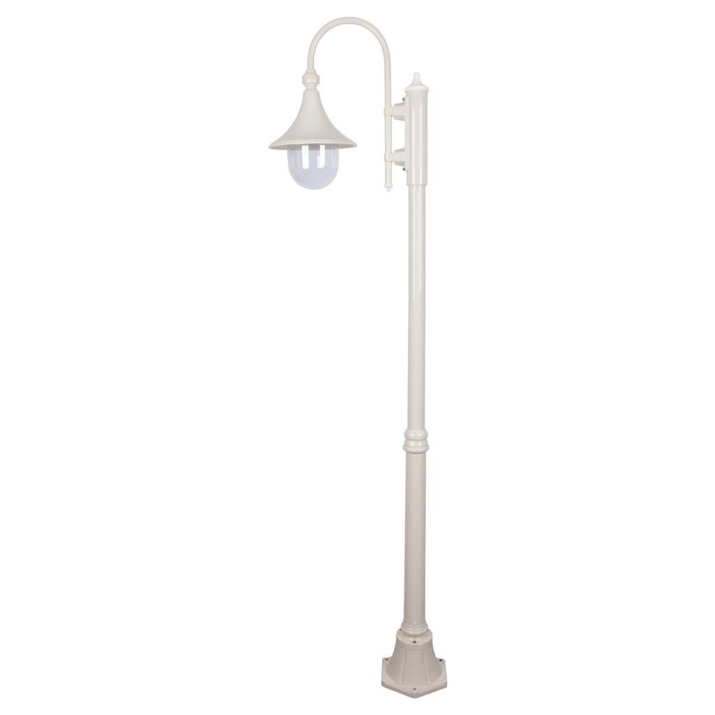 GT-658 Monaco Single Head Medium Post - Powder Coated Finish / E27 - Beige
