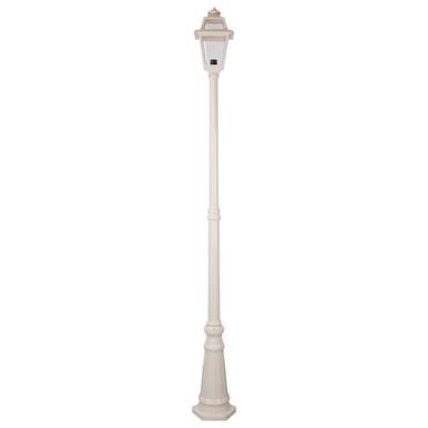 GT-278 Avignon Single Head Tall Post Light - Powder Coated Finish / B22 - Beige