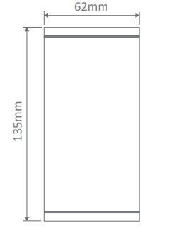 ALPHA-SM DN GU10 6W 240V WHT