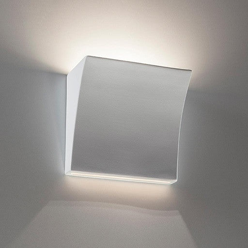 BF-2012 Ceramic Wall Uplight - Raw / G9