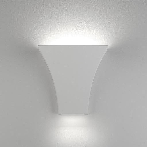 BF-2013 Ceramic Wall Uplight - Raw / G9