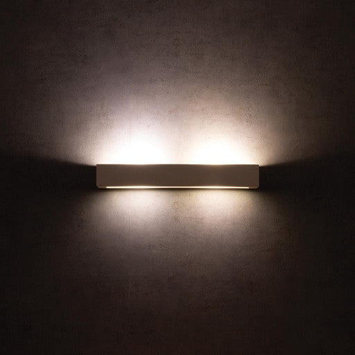 BF-2020 Ceramic 50cm Wall Uplight - Raw / G9