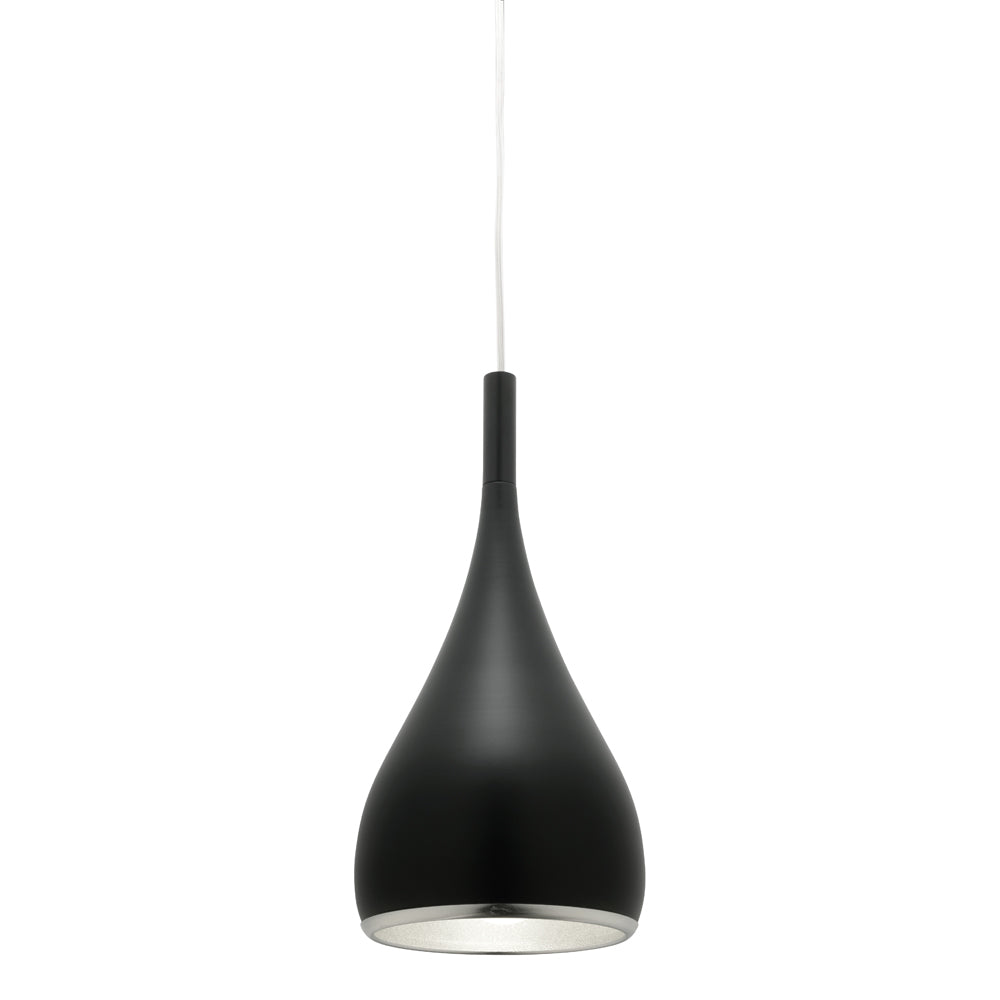 Aero 1Lt Metal Pendant Matt Black