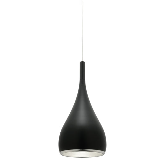 Aero 1Lt Metal Pendant Matt Black
