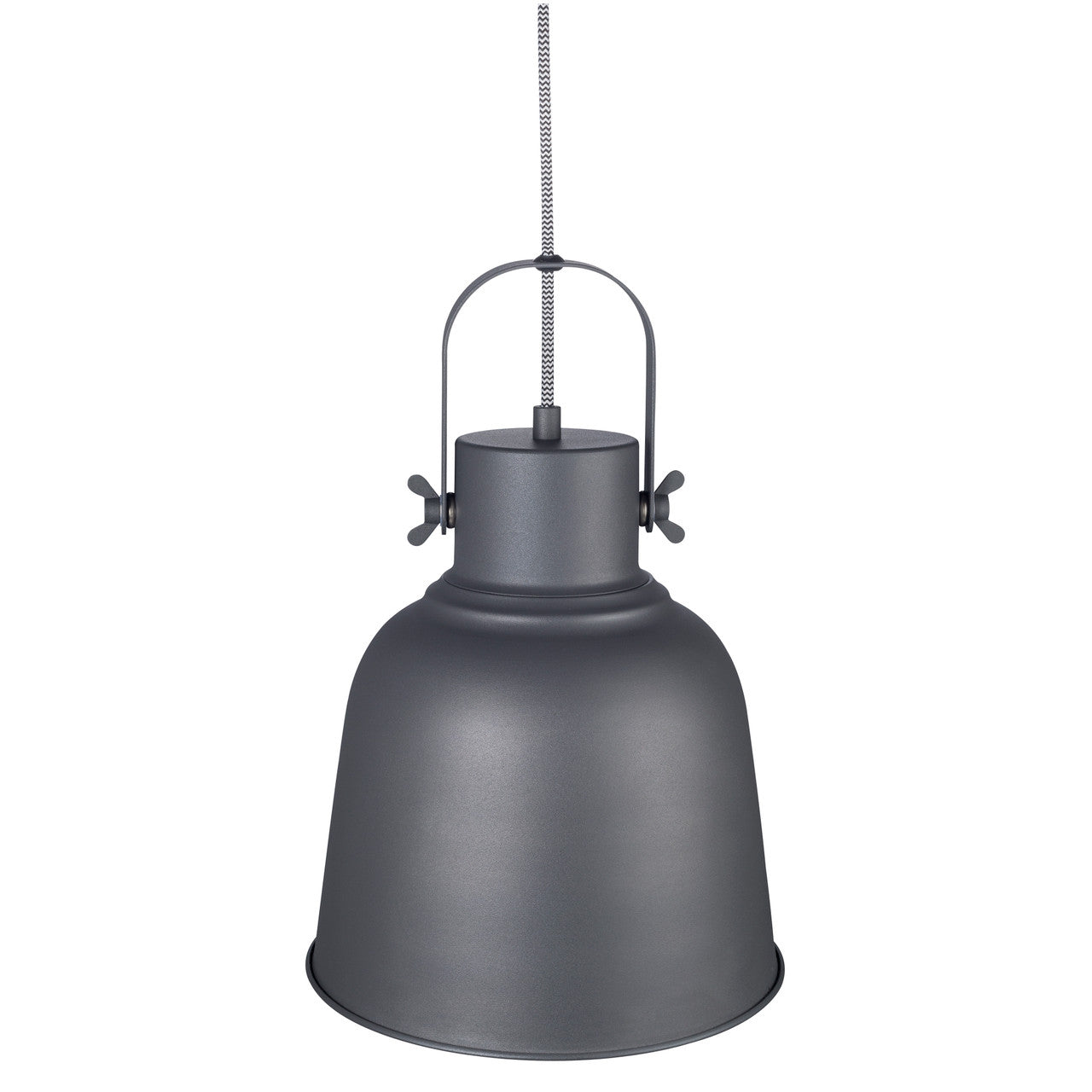 Adrian 25 black pendant top view