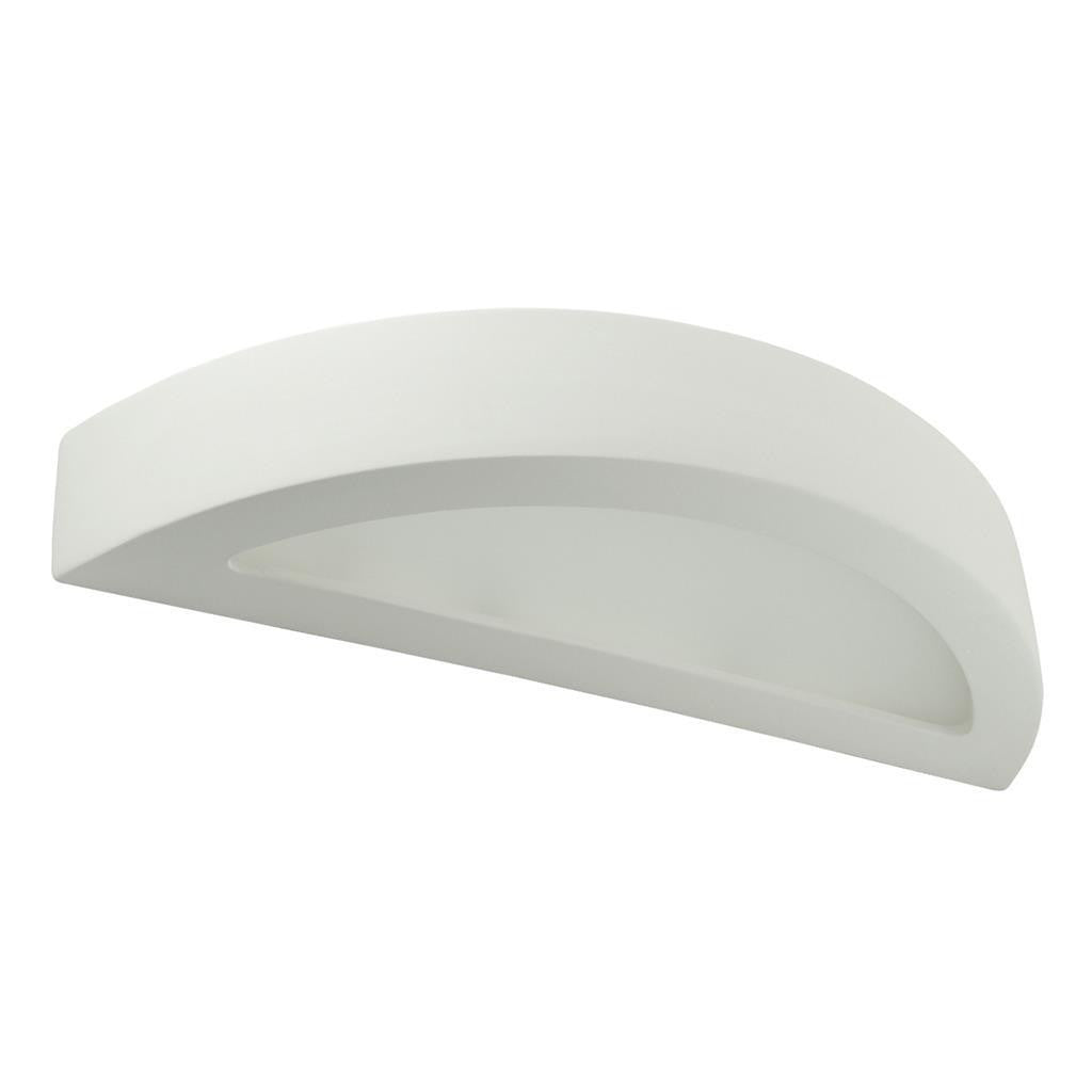 BF-8042 Ceramic Frosted Glass Wall Light - Raw / E27