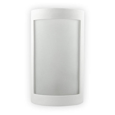 BF-8232 Ceramic Frosted Glass 30cm Wall Light - Raw / E27