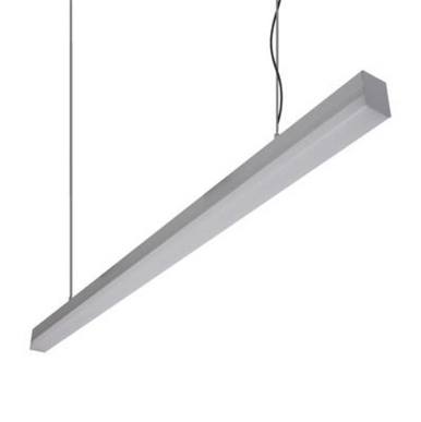 BLOC-42 Linear Pendant IP20 240V 1.2m 3000K - Aluminium