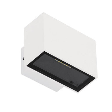 BLOCK-6 240V 6W Two Way LED Wall Light 5000K - White