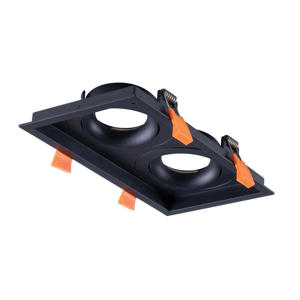 Cell Frame S2 Light Slotter to suit Cell Downlight Module Series - Black