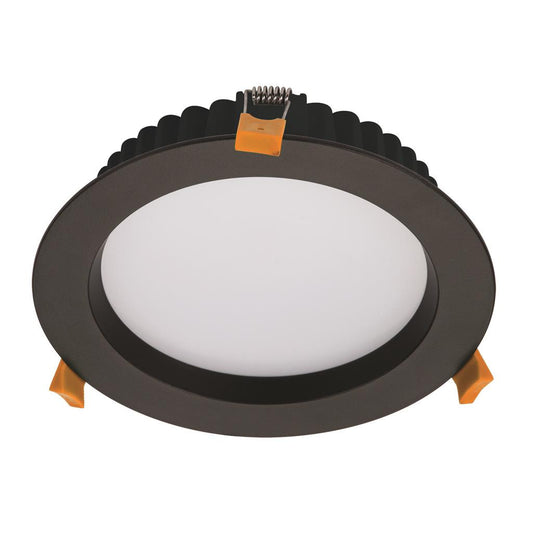 DECO-20 Round 20W Dimmable LED Downlight TRIO - Black Frame
