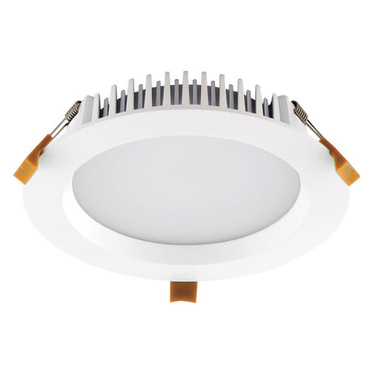 DECO-20 Round 20W Dimmable LED Downlight DALI - White Frame
