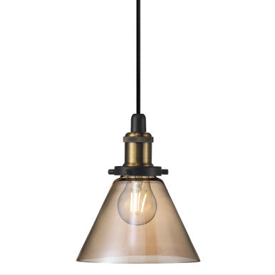 DISA Glass Pendant - Amber