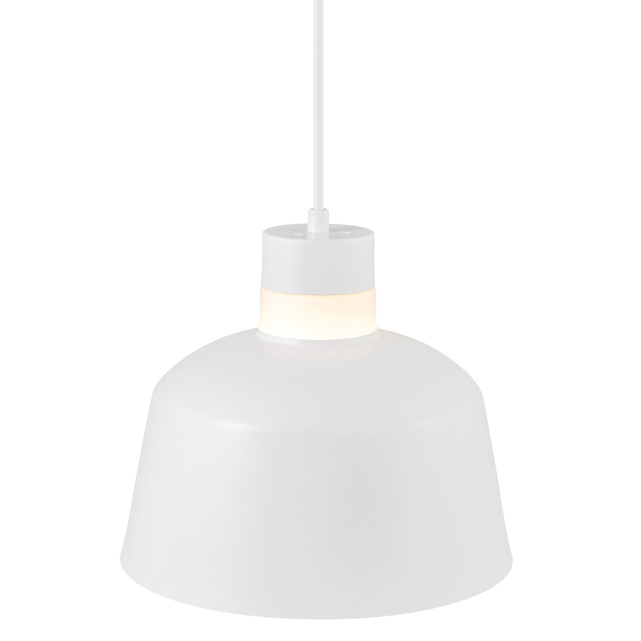 Emma 25 white pendant.