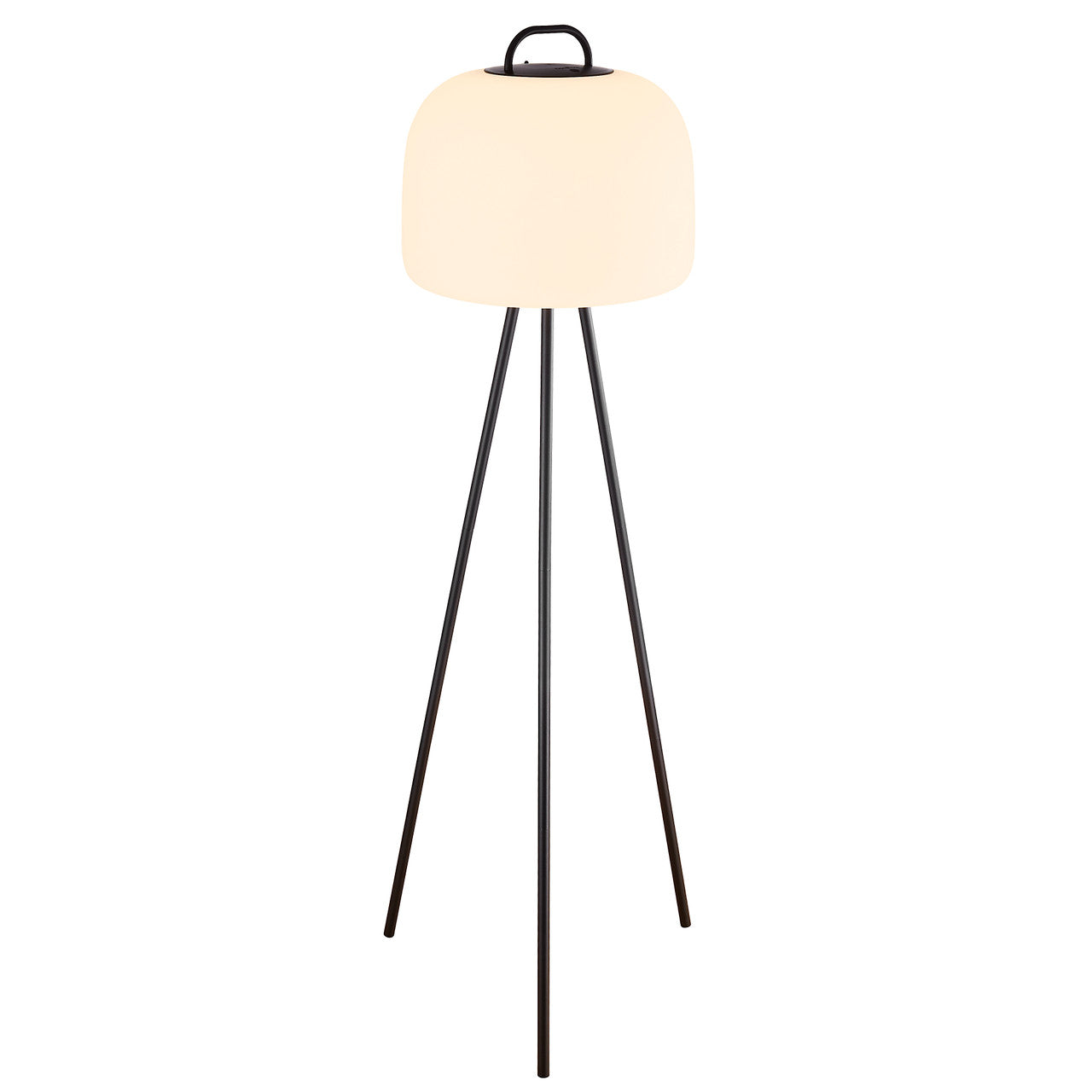 Tripod 100 metal with kettle shade