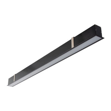 MAX-50 Recessed Profile 17.3W 1M C/W Opal 3000K DALI - Black