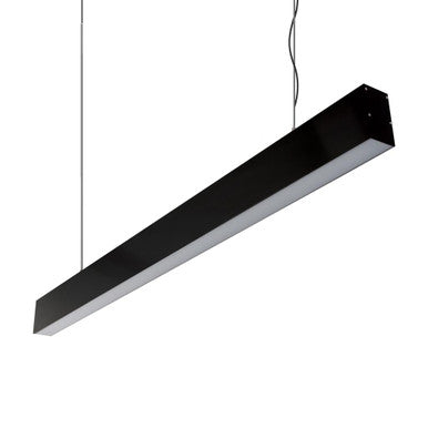MAX-50 Two Way Pendant Profile 34.6W 1M C/W Opal 3000K - Black