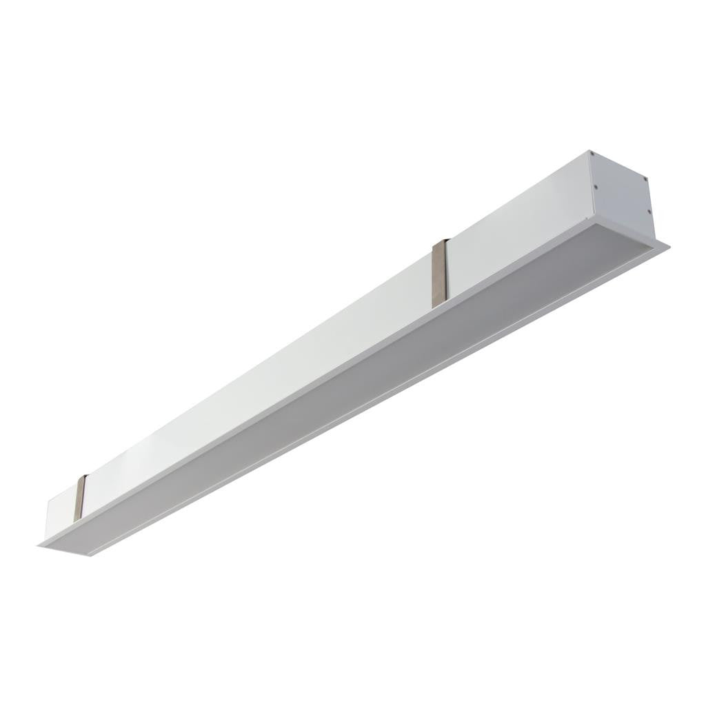 MAX-75MM Recessed Profile 17.3W 1M C/W Opal 3000K - White