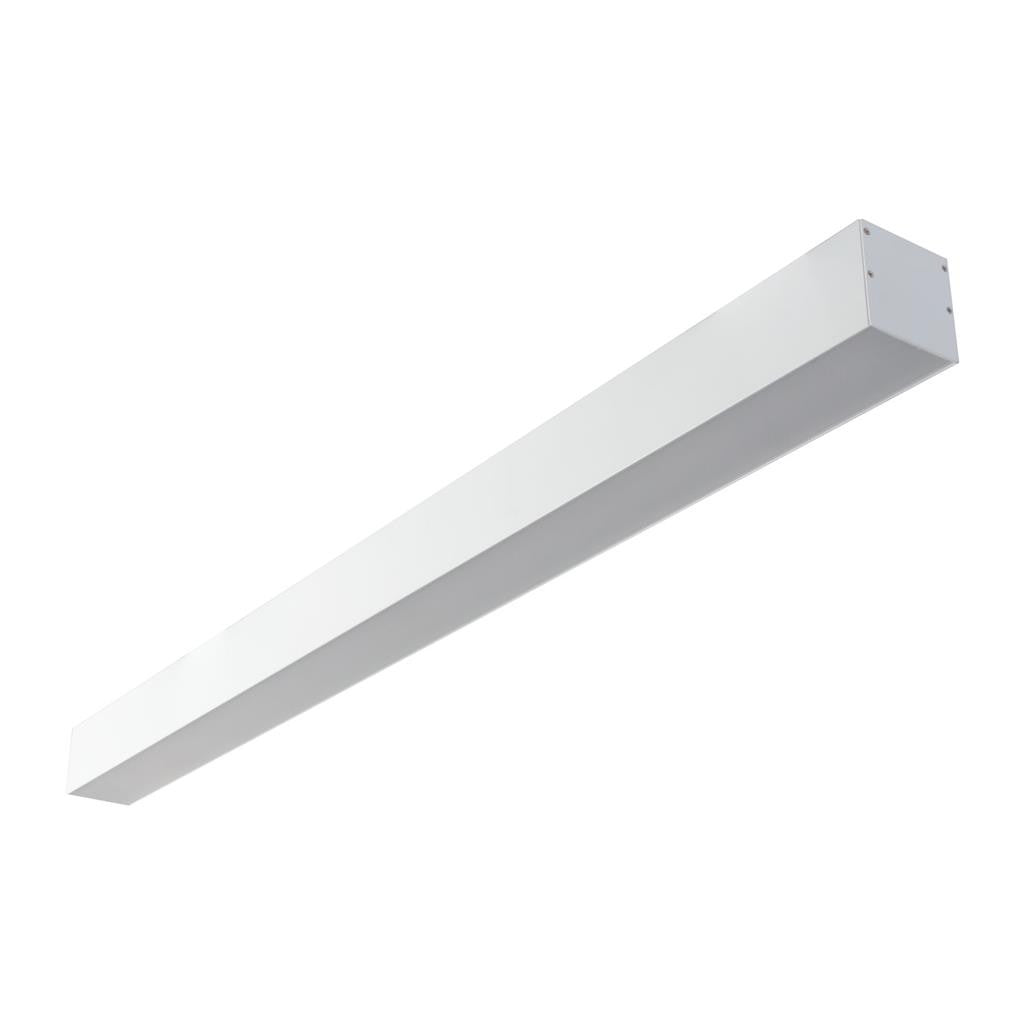 MAX-75MM Surface Mounted Profile 17.3W 1M C/W Opal 3000K - White