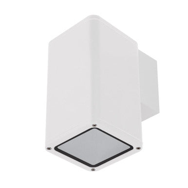 PIPER-1 WALL SQUARE IP65 E27 PAR30 NO LAMP - White