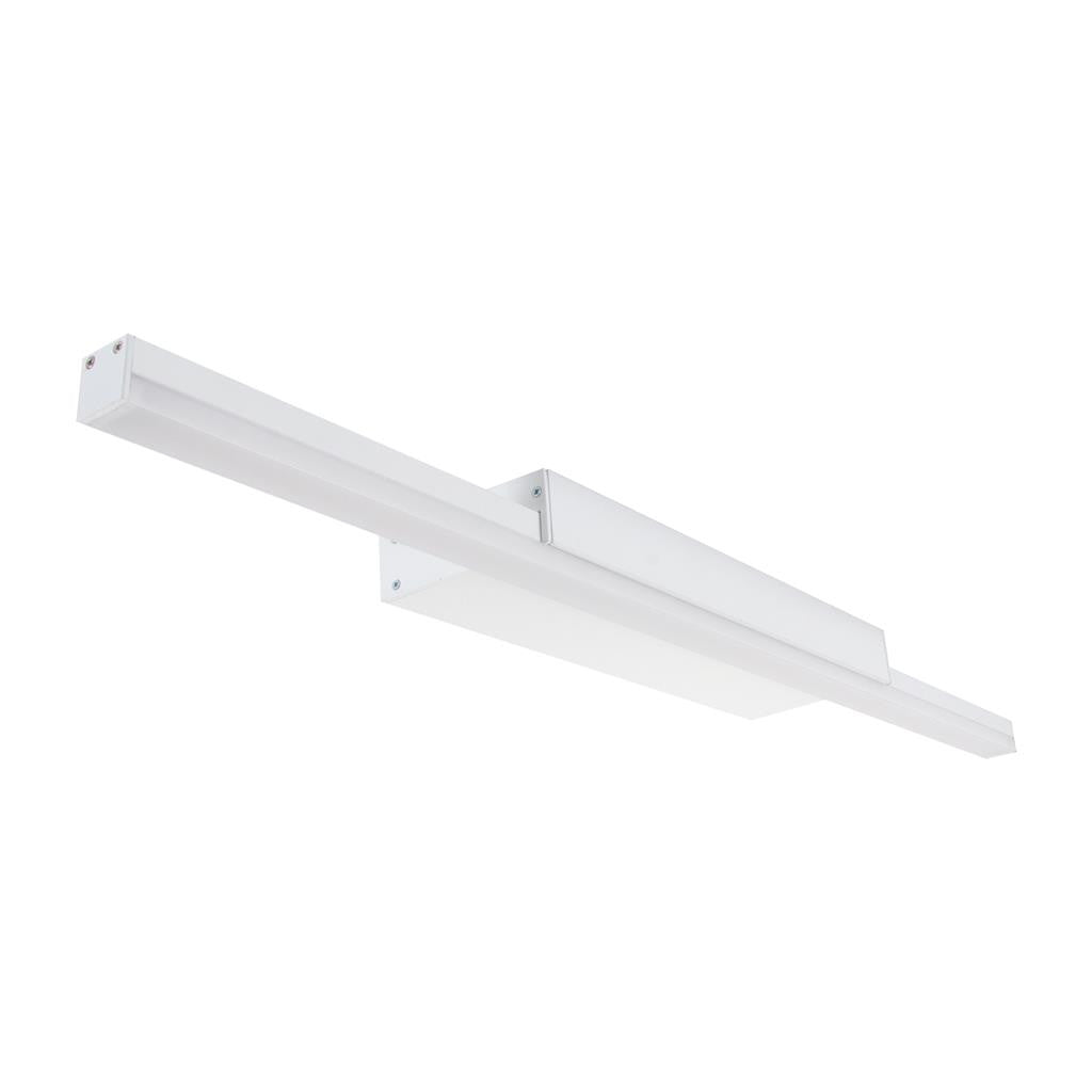Shadowline 600mm LED Wall Vanity or Picture Light 3000K - Satin White Finish