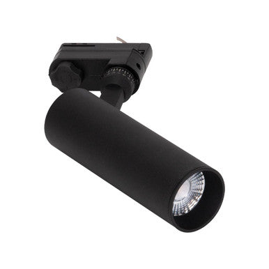 THOR 15W 55MM 3 Circuit 36D Track Head IP20 3000K - Black