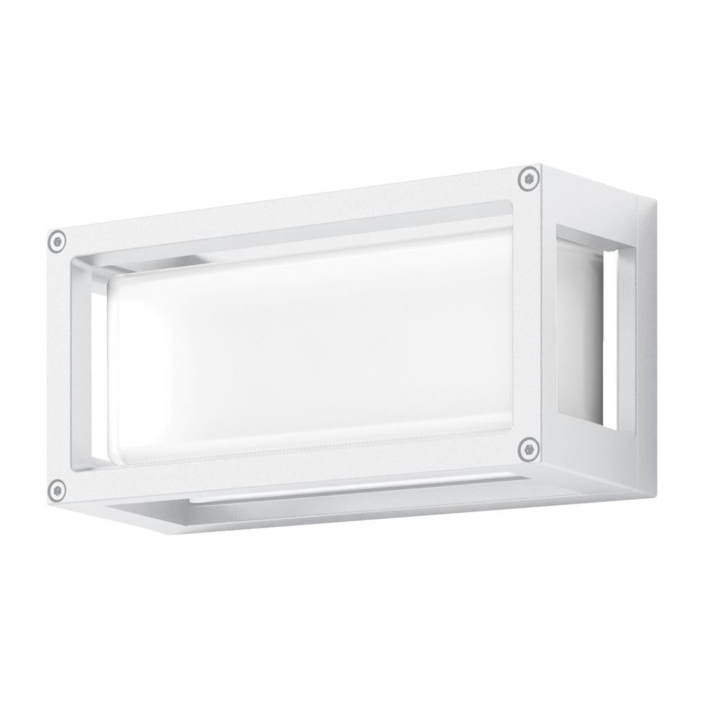 YORK-7 7W Led Rectangle Wall Light IP65 240v 5000K - White