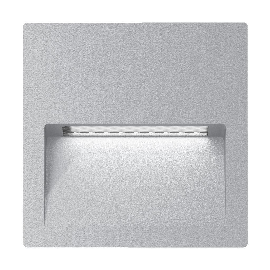 ZAC-4 SQR REC IP65 4W 12V 5000K - Silver