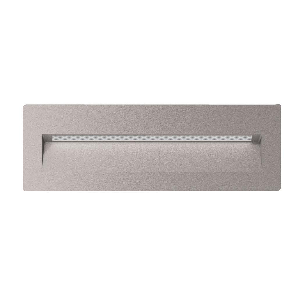 The ZAC Series is a modern and sleek recessed LED wall or step light, and is a great solution to most pathways and external walls providing soft downward illumination to the desired walkway. Featuring a cast-aluminium body, with the rectangular fascia. Available in Warm White 3000K and White 5000K colour temperatures. As a 12V product it also suitable for applications such as planter boxes and retaining walls.