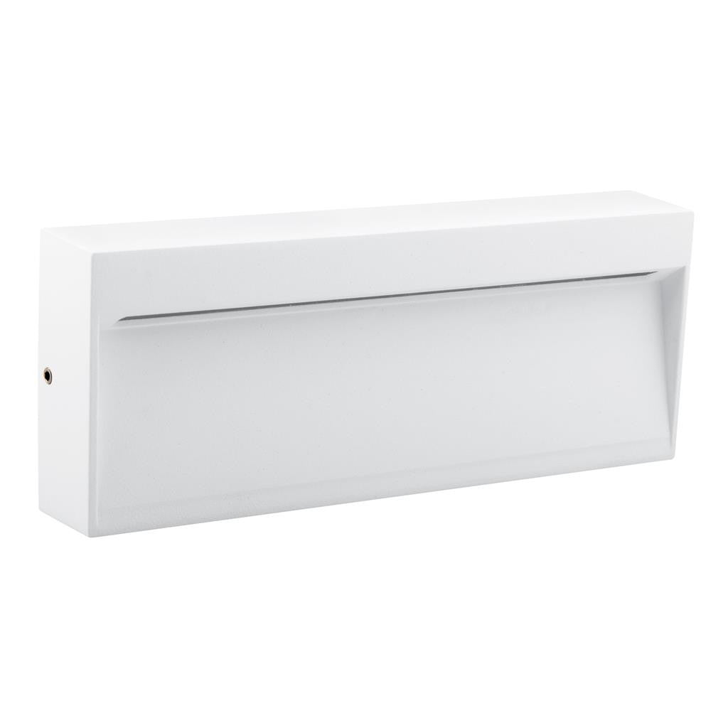 ZEKE-8-8W Rectangular Surface Mounted LED Steplight 5000K - White