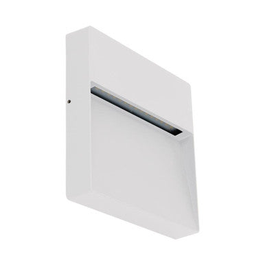 ZEKE-9- 9W Square Led Wall Light 240v 5000K - White
