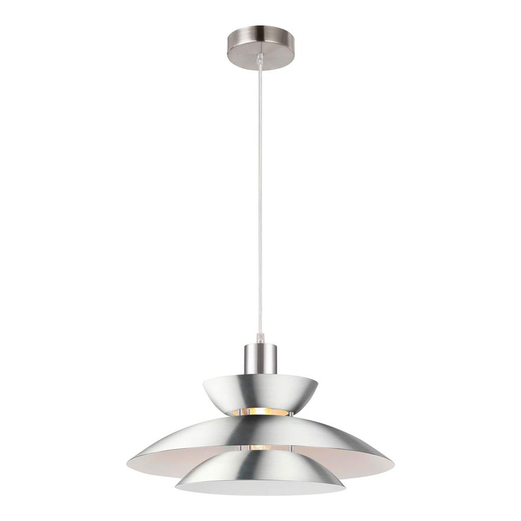 ALLEGRA-PDT Pendant 1xE27 240v - Satin Chrome