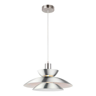 ALLEGRA-PDT Pendant 1xE27 240v - Satin Chrome