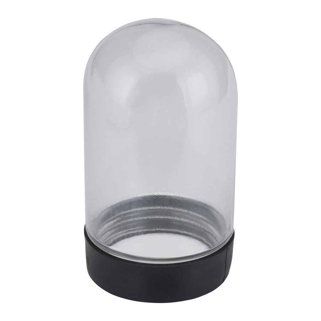 BL-100 Three Tier Bollard Head E27 Garden Light - Powder Coated Finish / E27 - Spare Glass