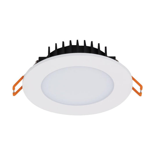 BLISS-10 Round 10W Dimmable LED Colour Change Switchable Downlight TRIO - Satin White Frame