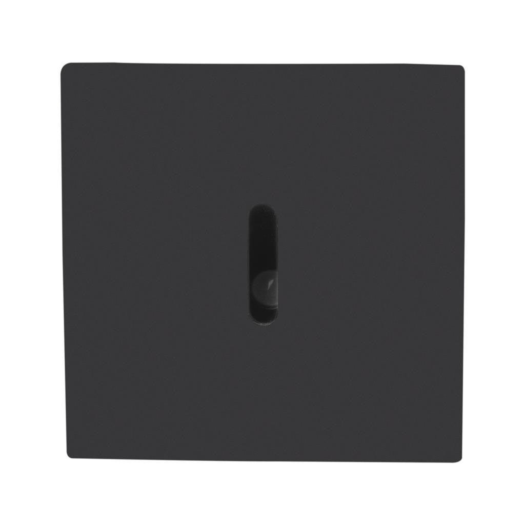 CAMINO Square Slot LED Steplight 3W IP54 240V TRIO - Black