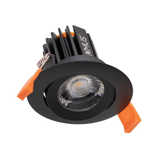 Cell 9W 5CCT 60° T75 Complete Dimmable Downlight Kit - Black