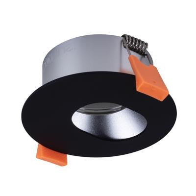 Cell Frame K75 Key 75mm cut-out to suit Cell Downlight Module Series - Black