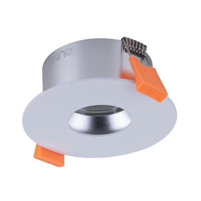 Cell Frame P75 Pin Hole 75mm cut-out to suit Cell Downlight Module Series - White